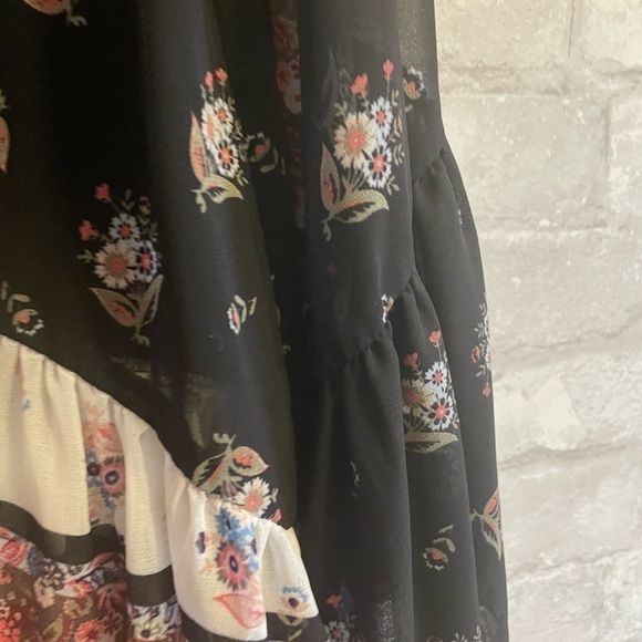 NWT Rebecca Minkoff Paisley Romantic Boho Flutter Sleeve Top Size Small - Picture 8 of 12